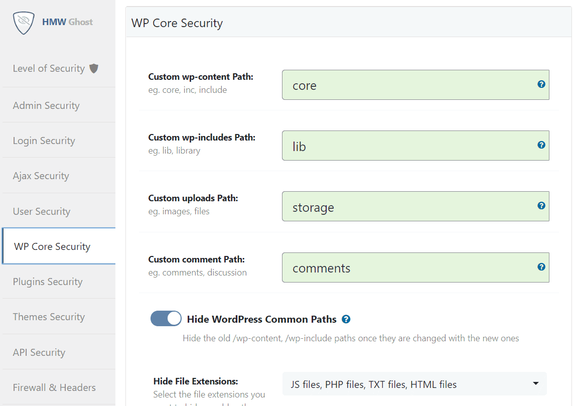 Hide My Wp Ghost Security Features Hide My Wp Ghost