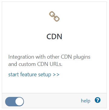 WP Ghost CDN Mapping activation toggle in the Overview panel