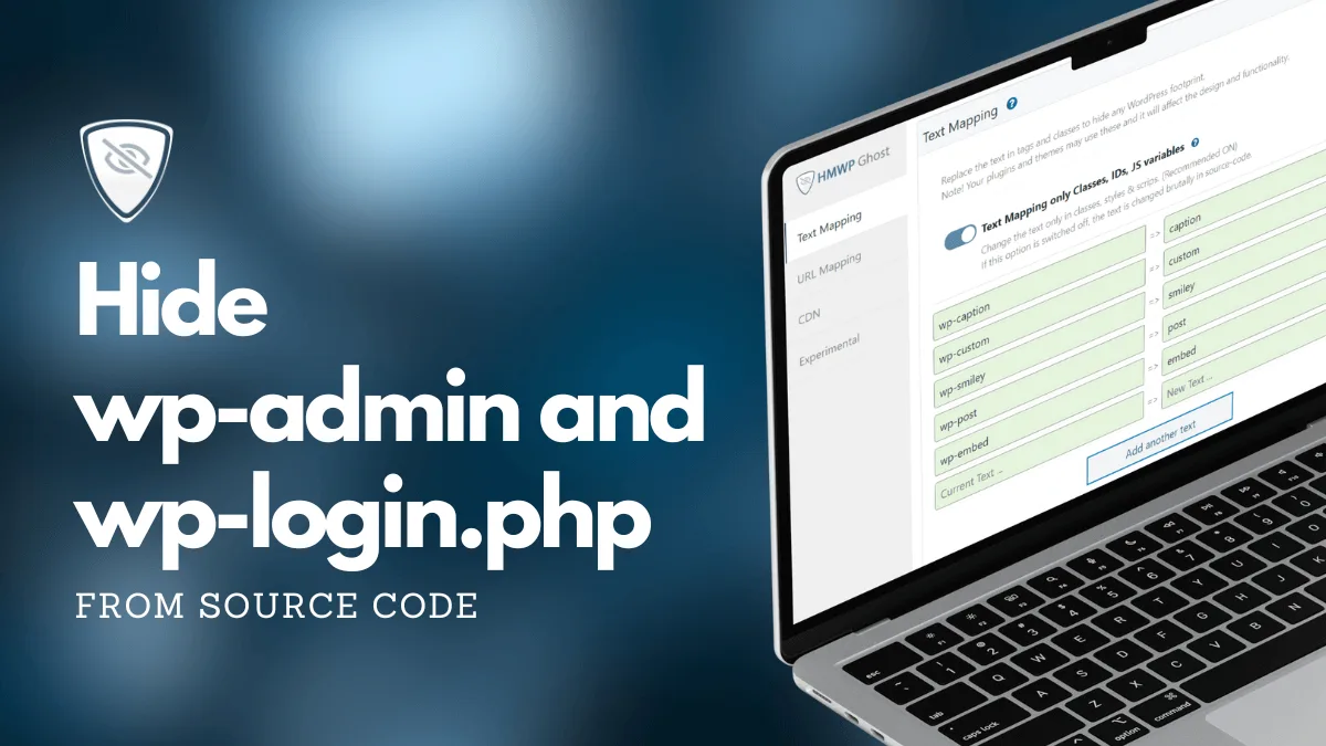 How to Hide wp-admin and wp-login.php from WordPress Source Code