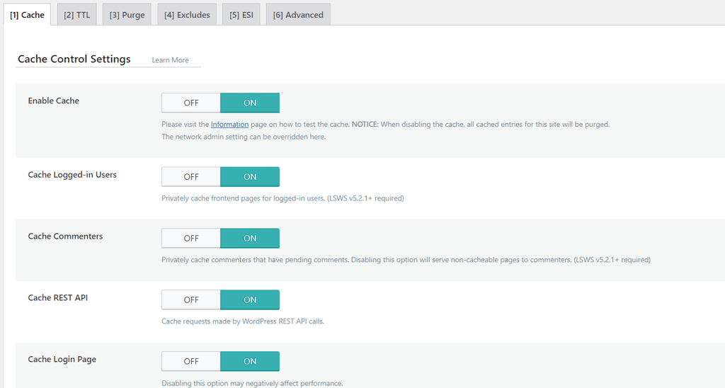WP Ghost Change Paths in Cached Files enabled for LiteSpeed compatibility